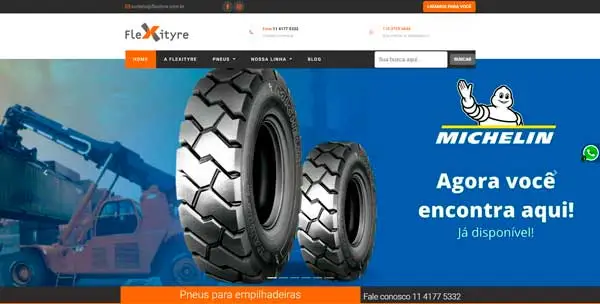Flexityre - Pneus para Empilhadeiras